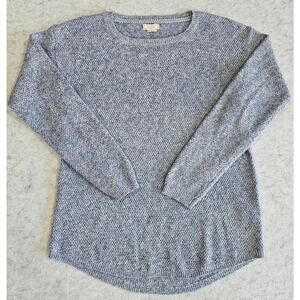 Fat Face Knit Sweater, Harpenden, Cotton Blend, Blue, Womens Sz 4 New